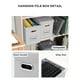 thumbnail image 5 of Organizador de archivos Oterri con tapa y bolsillo de malla 27x21x34 cm, 5 of 7