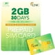 thumbnail image 1 of Tarjeta SIM de prepago ENC Mobile USA $15/mes - 2 GB de datos 5G/4G LTE, 1 of 7