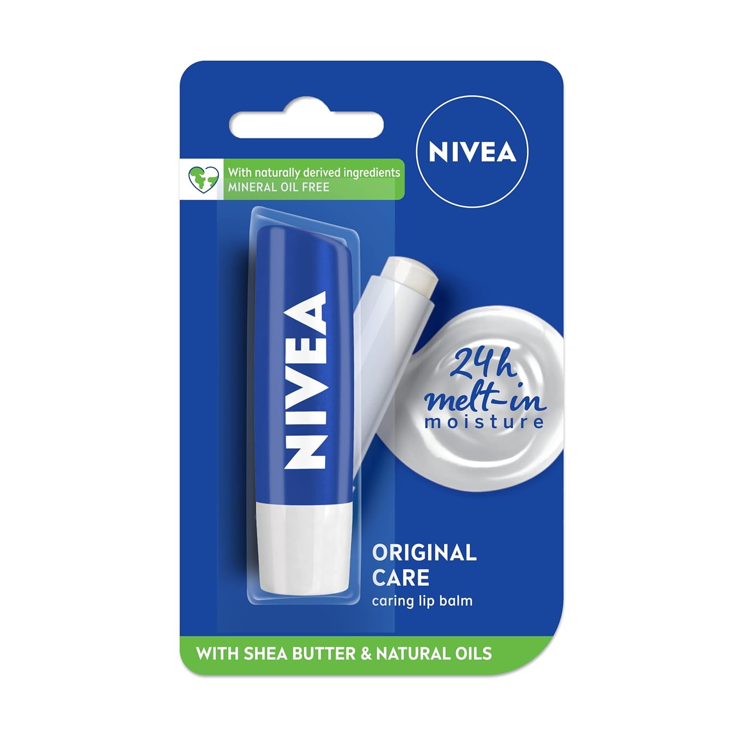 NIVEA, Lip Balm, SPF 15 Shea Butter Vitamin C & E, Moisturizing