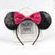 thumbnail image 1 of Diadema de Mickey y Minnie para fiestas, lazo de Mickey Mouse, diadema negra con orejas, accesorios navideños para el cabello, 2023, 1 of 5