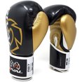 thumbnail image 3 of Rival Boxing RB7 Fitness+ Hook and Loop Bag Gloves - 16 oz. - Black/Gold, 3 of 6