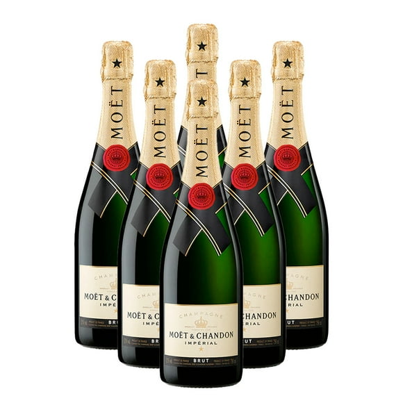Pack x 6 Champagne Moet & Chandon Impérial Brut 750ml Moet Chandon Champagne