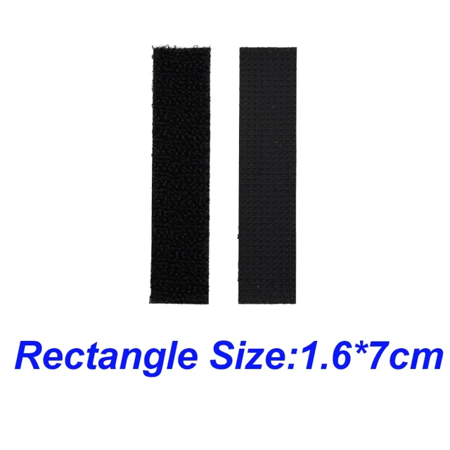 100/2Pcs Car Floor Mats Invisible Fixed Stickers Non-slip High Temperature Resistant Tape Double-sided Adhesive Fastener Tapes Rectangle 2Pcs