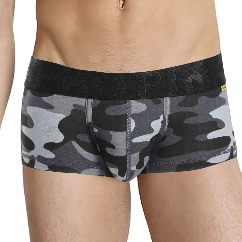 Mens Camouflage Underwear Boxer Briefs Underpants Trunk Shorts Undies M-2XL MA