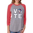 thumbnail image 1 of Tstars Dayton Flyers University Vote Rudy Flyer 3-4 Women Sleeve Baseball Jersey Shirt, 1 of 5