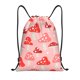 thumbnail image 1 of Fotbe Cute Mushroom1 Bolsa Mochila con Cordón Estampada, Bolsa de Gimnasio Deportiva, Bolsa Cinch, Bolsa con Cordón para Hombres y Mujeres-Small, 1 of 6