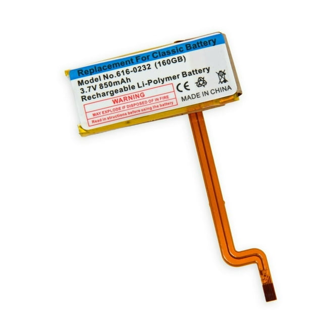 850 mAh Replacement Battery iPod Classic 5th 6th Generation A1238 A1136 Thick