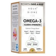 Enzymedica Aqua Biome Omega-3 Classic Strength 120 Sgels