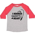 thumbnail image 3 of Inktastic I Hooked Daddy's Heart with Fishing Rod Boys or Girls Toddler T-Shirt, 3 of 5