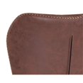 thumbnail image 7 of Sunpan Lyla 30" Faux Leather and Wood Barstool in Antique Brown (Set of 2), 7 of 7