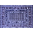 thumbnail image 1 of Ahgly Company Indoor Rectangle Oriental Blue Industrial Area Rugs, 6' x 9', 1 of 4