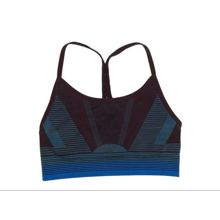 

LNDR Women s Lunar Low Neck Sports Bra Purple M-L