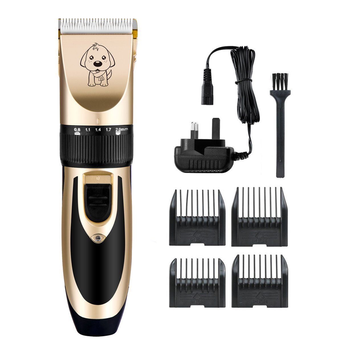 Pet Grooming Kit Electric Pet Hair Clipper Cordless Pet Trimmer and