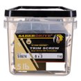thumbnail image 3 of 8 x 3" Star Drive Tan SaberDrive� Trim Screws 5 lb. Tub (595 pcs.), 3 of 3