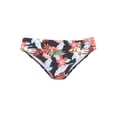 thumbnail image 5 of LASCANA Women's Tropical Print Fold Over Bikini Swimsuit Bottom Hardware, 5 of 6