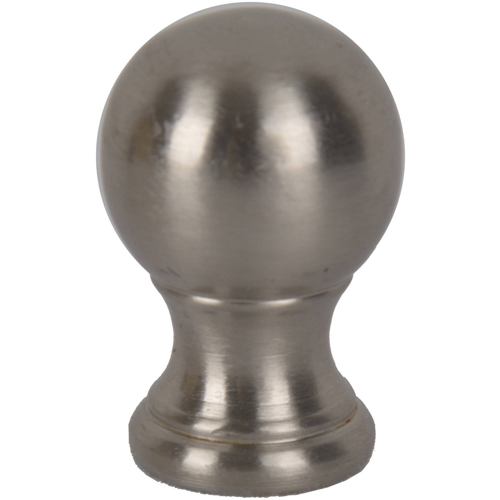 Mainstays Brushed Nickel Lamp Finial