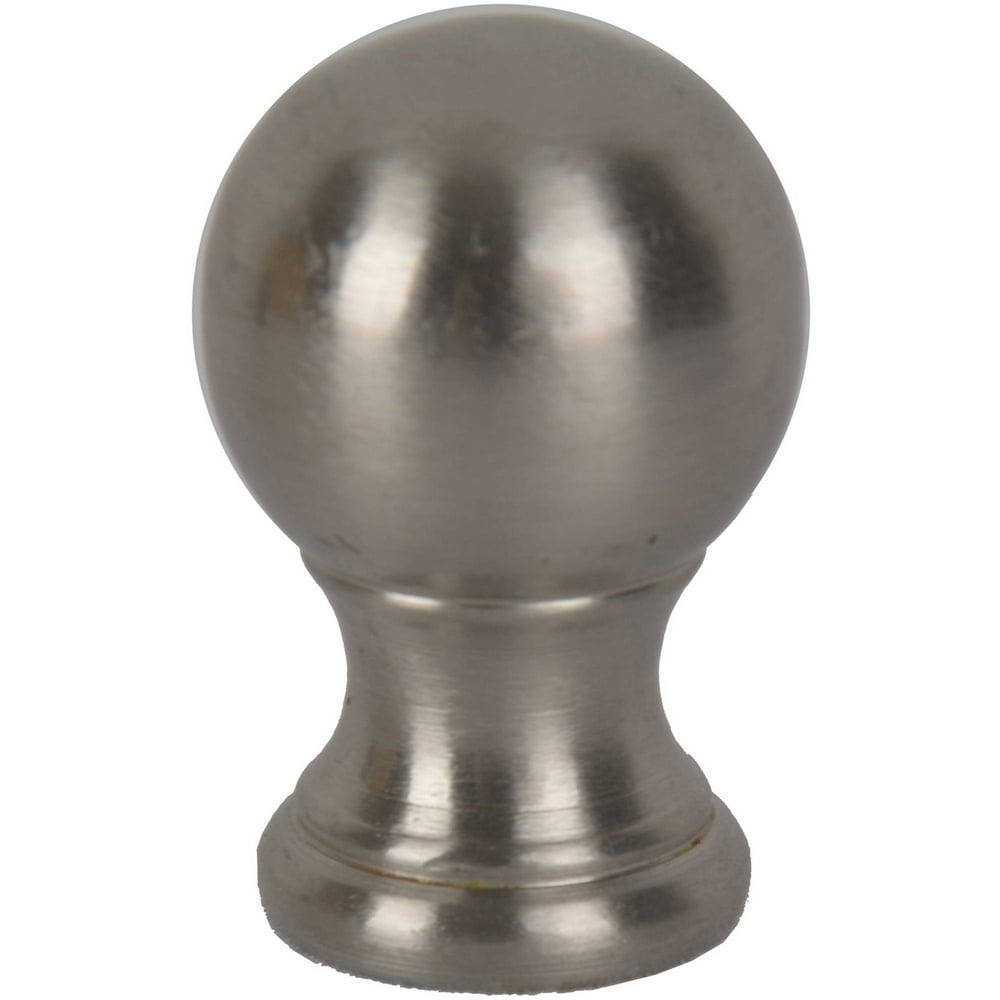 Mainstays Brushed Nickel Lamp Finial