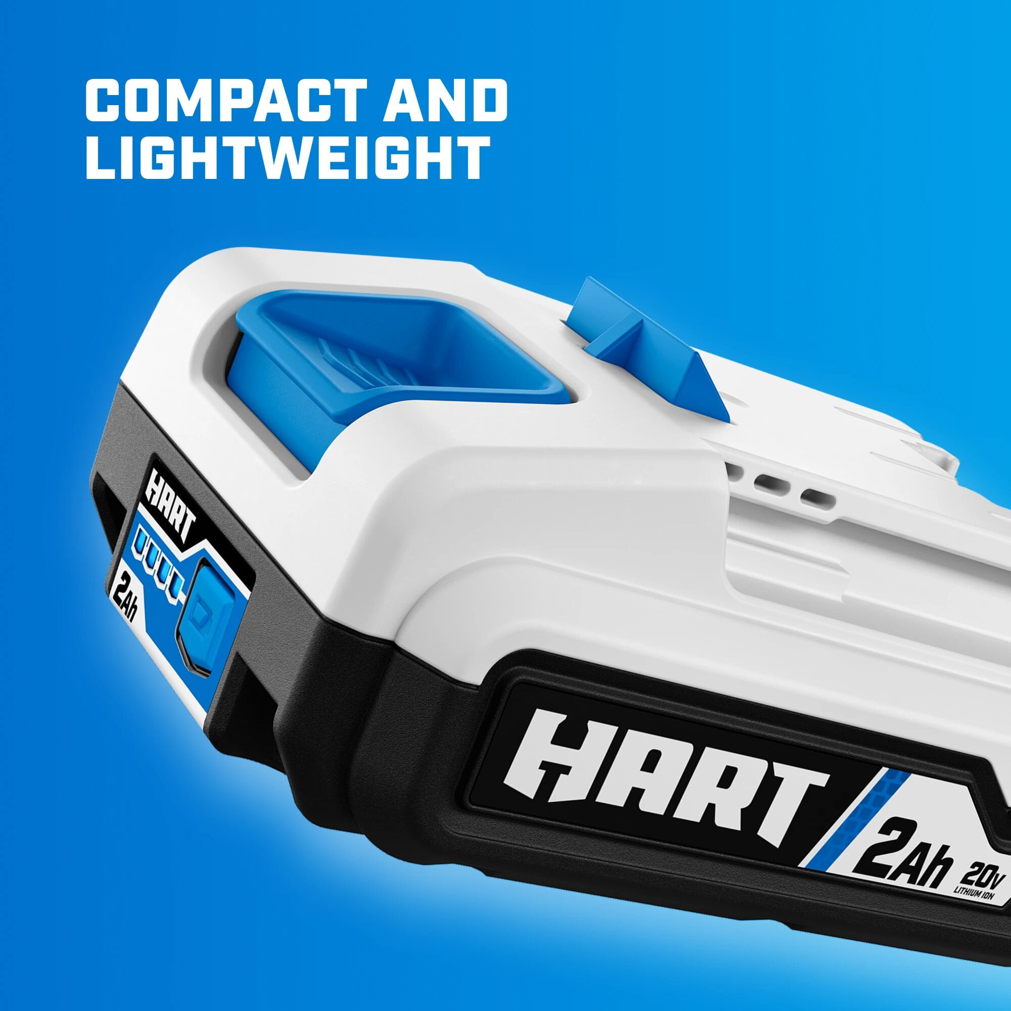 HART 2-Pack 20-Volt 2.0Ah Lithium-Ion Batteries (Charger Not Included)