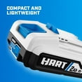 HART 2Pack 20Volt 2.0Ah LithiumIon Batteries (Charger Not Included