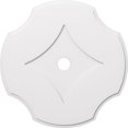 thumbnail image 1 of Ekena Millwork CMP40PL-04000 40 in. OD x 4 in. ID Square Percival Architectural Grade PVC Contemporary Ceiling Medallion, 1 of 1