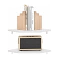 thumbnail image 5 of Furinno ROSSI Hexagon Corner Floating Shelves in Wall Mount Display Set of 2, 5 of 8