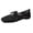 Black, variant on Black Women'S Flats Slip On Closed Toe Embroidered Bowknot Comfortable Cushioned Insole Lightweight Breathable Everyday Flexible Non Slip Outsole Size 37