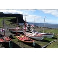 thumbnail image 1 of 24"x36" Gallery Poster, Grindabatar or Faroe Boats from Vagur in Suouroy, Faroe Islands, 1 of 1