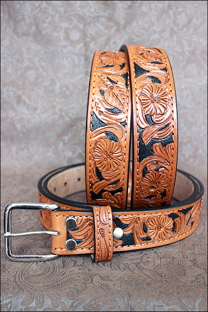 48" Hilason Buffalo Hide Leather Hand Made Heavy Duty Stiched Gun Holster