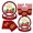 Christmas Buffalo Plaid, variant on Krocisen Christmas Paper Plates and Cups Set for 25 Guests, 9 Inch & 7 Inch Dinner Plates, Napkins and Cups, Holiday Tableware Kit for Xmas Party, Dinner & Family Gathering