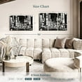 thumbnail image 3 of Elephant Stock Shibuya Tokyo Wall Art - Horizontal Multi Panel Canvas - Living Room Wall Decor - City Multi Panel - Black And White Decor By Philippe Hugonnard - 38" x 24", 3 of 4