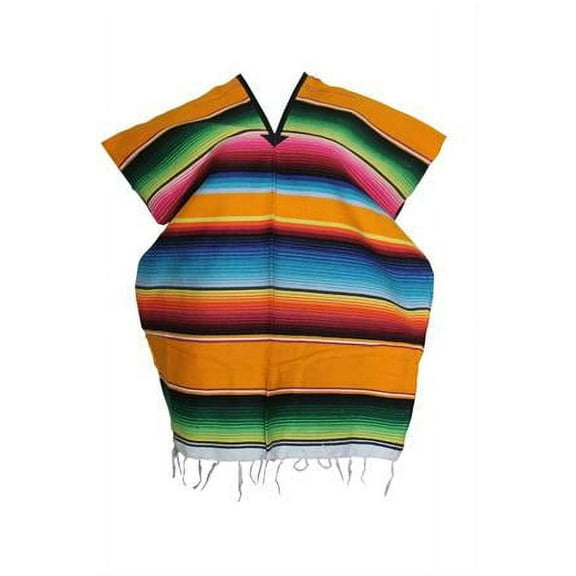 Mexican Sarape Serape Poncho for Kids
