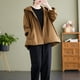 thumbnail image 5 of Chaquetas y abrigos casuales con capucha de manga larga CHAQUETA CON CAPUCHA Blusa para mujer, 5 of 6