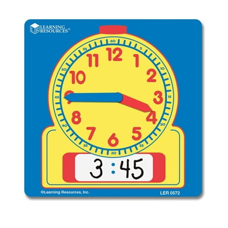 Learning Resources Write On/Wipe Off Student Clocks,