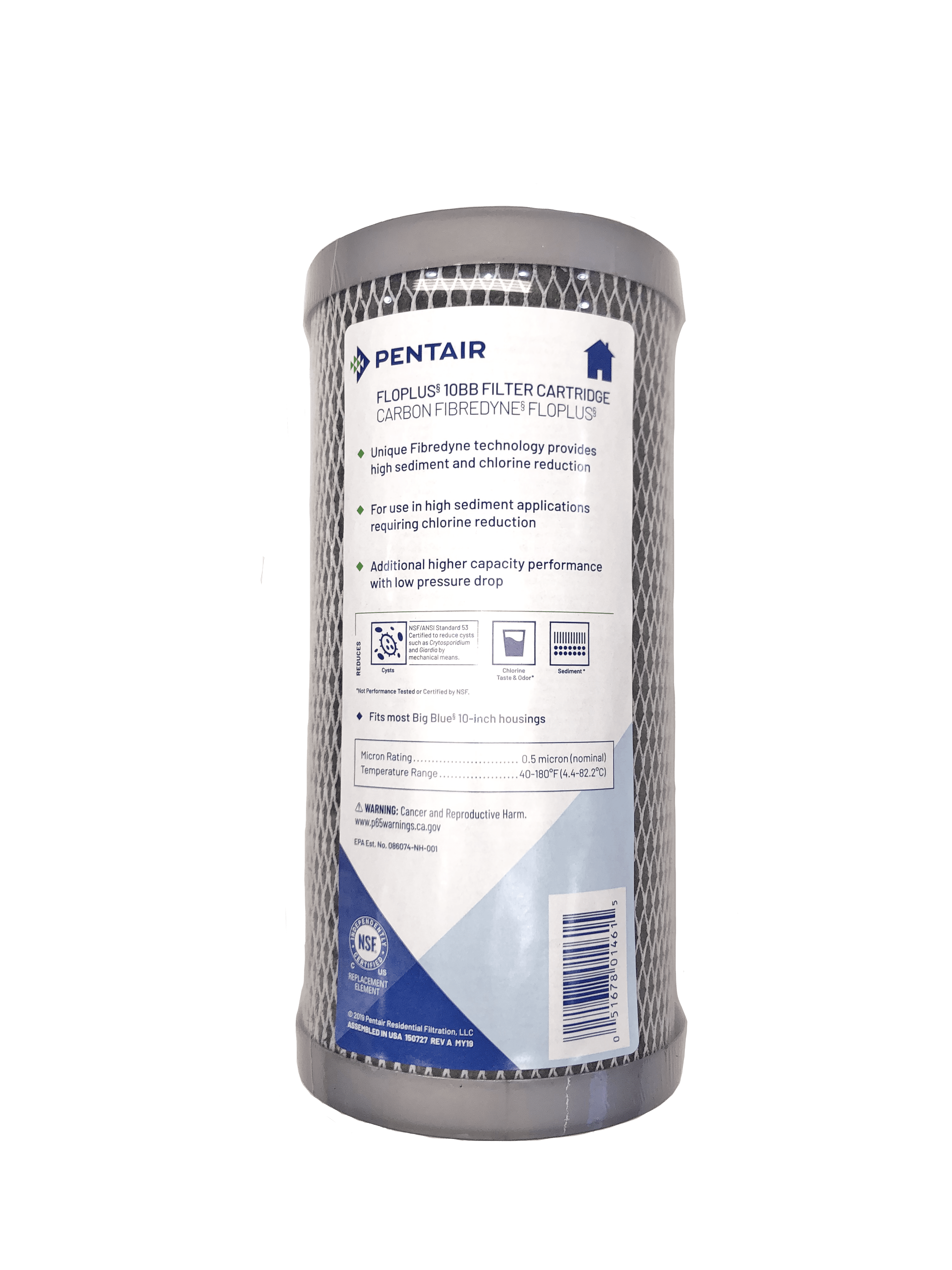 Pentek High Flow Carbon Water Filter