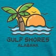 thumbnail image 3 of CafePress - Alabama Gulf Shores T Shirt - Womens Tri-blend T-Shirt, 3 of 4