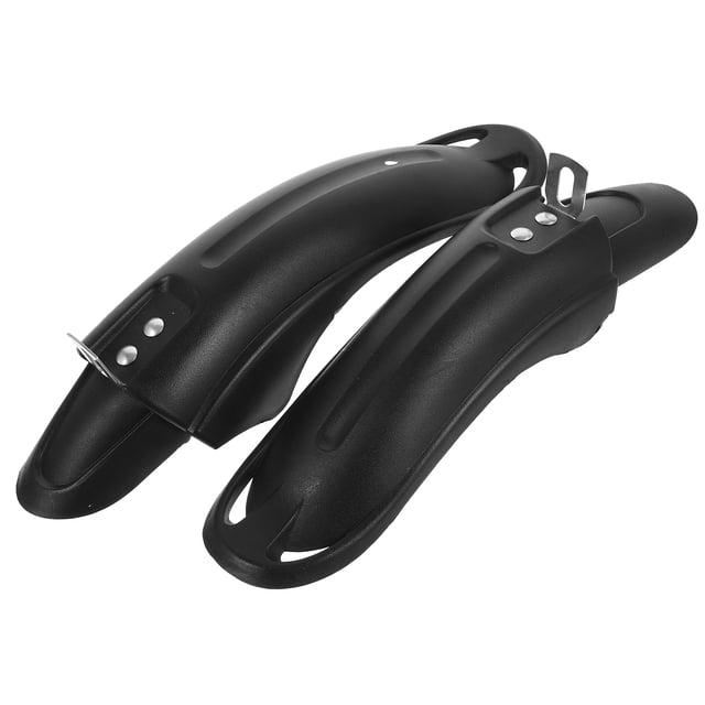 MasteelfCA 1 Pair Bike Children Bike Rear Front Mountain Mud Guard Quick Release Cycling Riding Equipment Accessories (Black)