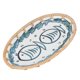 thumbnail image 3 of Plato de Cerámica de Ratán tejido Ormromra ovalado, 3 of 8