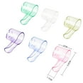 6 Pack Replacement Toothbrush DHF10 Head Covers Versatile Dustproof