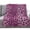 Pink, Magenta, Black, variant on Flannel Throw Blanket for Couch Sofa Bed,Animal Snow Leopard Pattern Soft Cozy Warm Fuzzy Blanket 50x60in