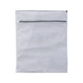thumbnail image 2 of Djiypn Cellular Network Mesh Laundry Bags For Delicates With Non Rust Zipper White Laundry Bags Mesh Wash Bags Easy Suit Bra Sock Lingerie Laundry For Washing, 2 of 5