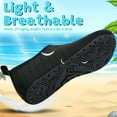 thumbnail image 4 of VIFUUR Kids Water Shoes Girls Boys Quick Dry Aqua Socks for Beach Swim Outdoor Sports Black, 4 of 6