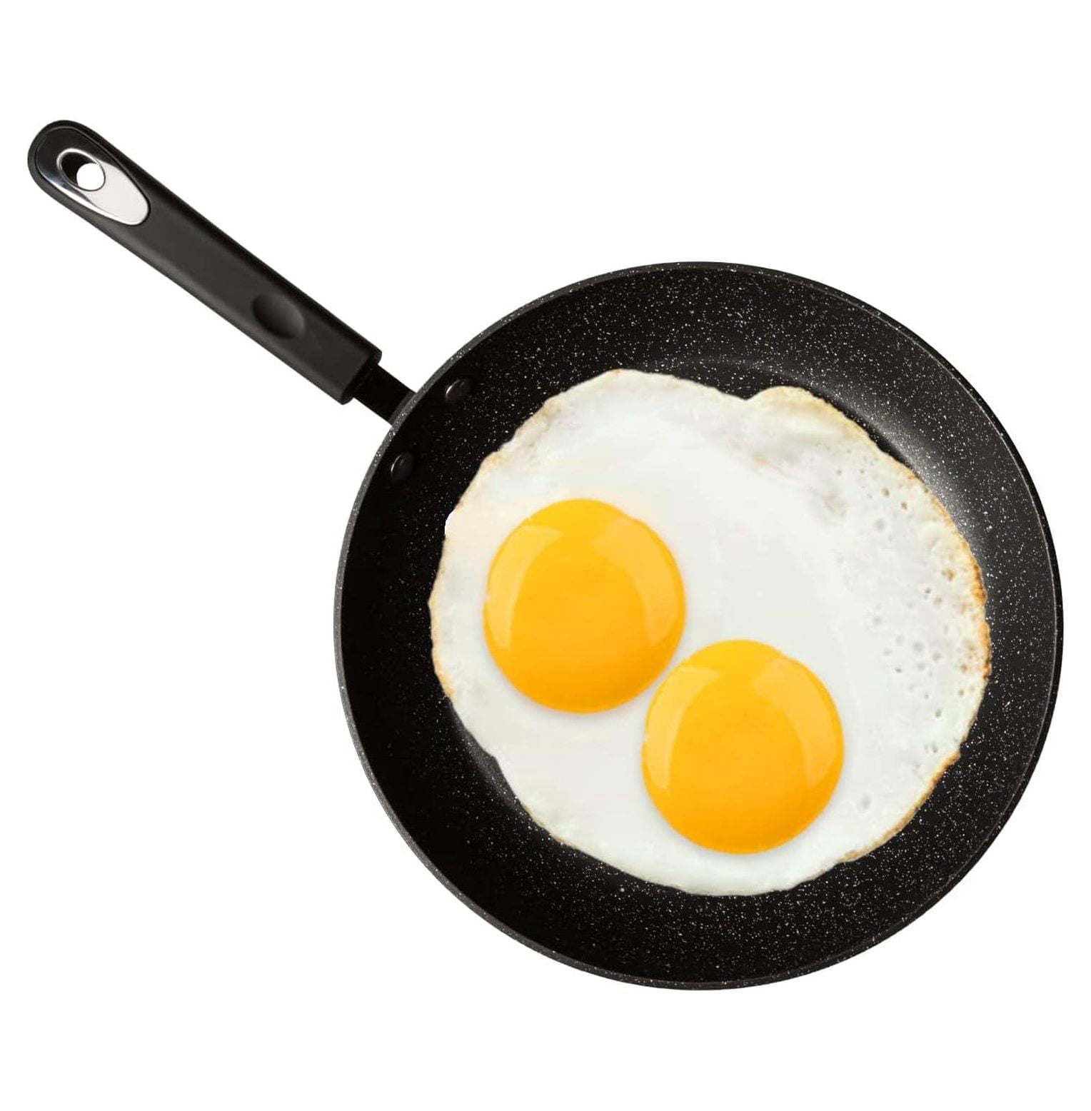 Nonstick Frying Pan, 8" Small Skillet With Heavy Duty Non Stick Coating, Silicone Easy Grip Handle, Induction Compatible Frying Pans