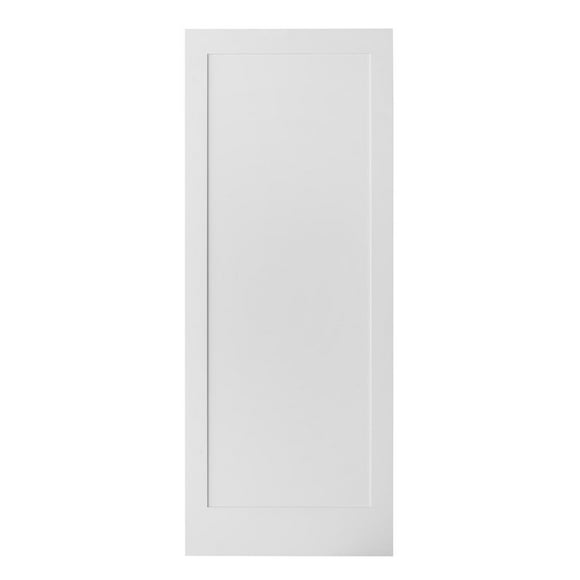 Wood & Hart 33" Pure Porte de Grange Blanc Apprêtée