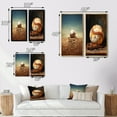 thumbnail image 4 of Designart "Pitcher s Mound in Baseball I" Sport Baseball Wall Art Set Of 2 - Beige Sports Canvas Set For Living Room Decor, 4 of 7