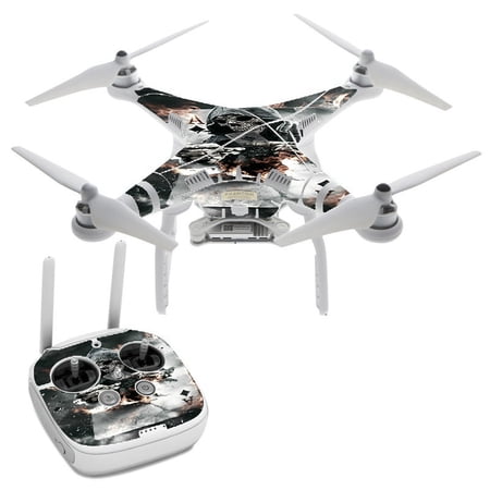 Ace Diamonds Grim Reeper Skull DJI Phantom 3 Professional Skin Skins Vinyl Decal Kit