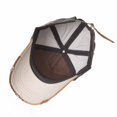 thumbnail image 5 of WITHMOONS Baseball Cap Distressed Trucker Hat The Endless Summer Patch DW1968 (Brown), 5 of 5