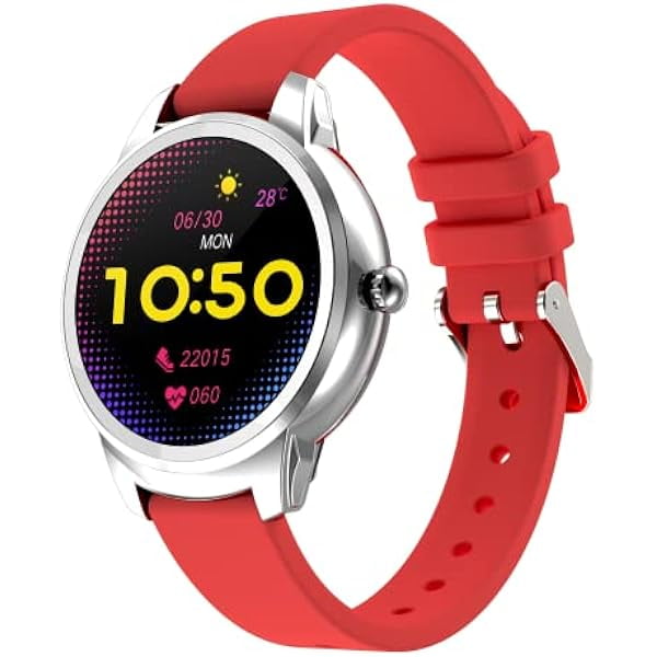 wonima11 Smart Watch for Women Fitness Tracker Smartwatch for Android and iOS Phones IP67 Waterproof Fitness Watch Activity Tracker with 1.09" Touch Screen Heart Rate Sleep Monitor Steps Tracking