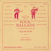 Paul Clayton - Folk Ballads of the English-Speaking World - Folk Music - CD