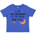 thumbnail image 3 of Inktastic I Love My Grammy to the Moon and Back Boys or Girls Toddler T-Shirt, 3 of 5