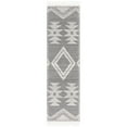 thumbnail image 2 of SAFAVIEH Marbella Annabelle Diamond Area Rug, Ivory/Black, 8' x 10', 2 of 2